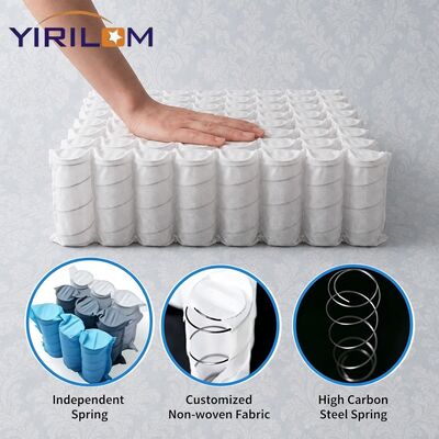 1.8mm-2.3mm en acier à haute teneur en carbone ressort de poche pour le coussin de canapé de 6 à 12 cm de hauteur et de taille personnalisée