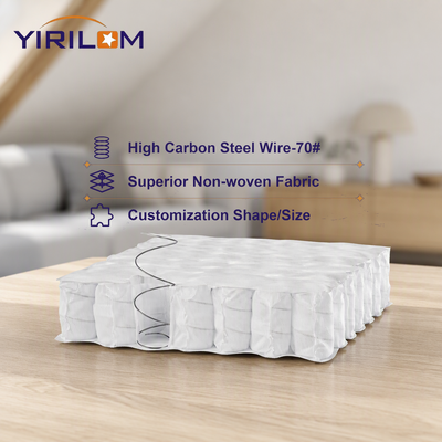 Taille personnalisée 2.0mm fil d'acier ressort de poche pour canapé avec 6-12cm de hauteur