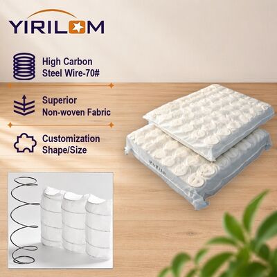 Bon prix 1.8mm fil d'acier à haute teneur en carbone mini bobine de ressort de poche pour les coussins de canapé de taille personnalisée en ligne