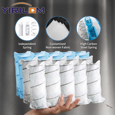 Bon prix Couchette en acier à haute teneur en carbone à ressort de poche avec taille personnalisée et tissu non tissé 80 GSM pour un confort accru en ligne