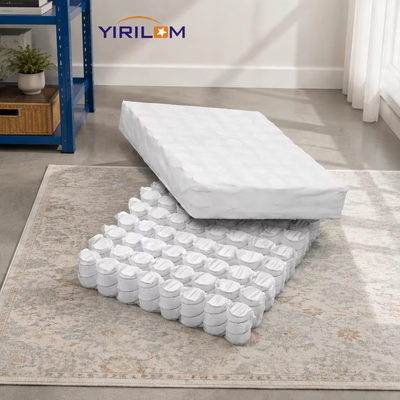 Unité de ressorts ensachés certifiée pour coussin de siège de canapé et rembourrage avec housse en tissu conforme RoHS