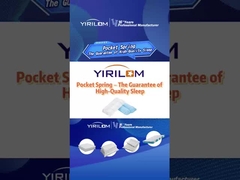 Unité de ressort de bobine de poche pour matelas sur mesure