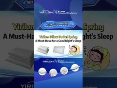 Personnalisé 0.9mm fil d'acier poche printemps pour oreiller