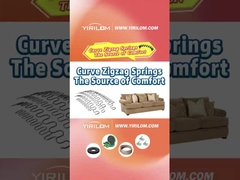 OEM Zig Zag Mobilier Des ressorts de l'acier Tapisseries canapé Des ressorts