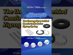 Des ressorts Zigzag personnalisés pour les canapés avec un diamètre de fil de 3,8 mm pour les meubles domestiques