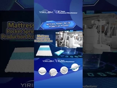 OEM Roll Up Packing personnalisé 2.0mm Pocket Spring pour le matelas