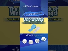 1.4mm 3cm hauteur micro mini ressort de poche pour matelas