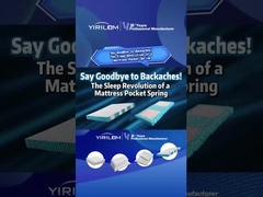 Une bonne qualité de couchette de 2,0 mm à ressort, couchette à poche, couchette à bobine, couchette à ressort