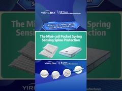 Unité de ressort de poche à bobine à prix modéré