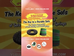 Ressort de siège en zigzag intérieur serpentin de longueur personnalisée pour meubles de canapé