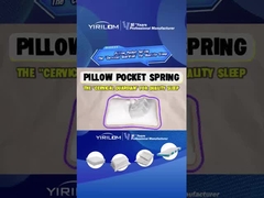 Fournisseur chinois de haute qualité 0,9 mm Nouveau ressort ensaché pour oreiller