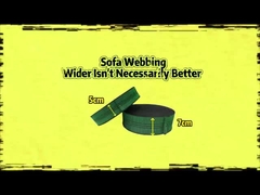 Bonne qualité Premium 50mm élastique câbles de siège rubans de couture courroies canapé