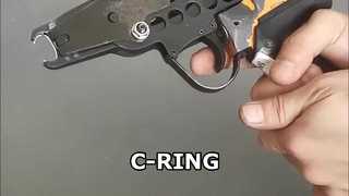 Outil de jeûne pour meubles avec anneau en C